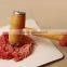 Eco-friendly meat tenderizer and wooden meat hammer