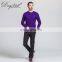 Custom Round Neck Sweater Manufacturer Men's Winter 100 Wool Sweaters