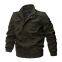 Denim Fashion Color Casual Sports Windproof Men's Long Sleeves Loose Jacket