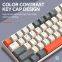 T30 Mechanical Keyboard RGB Backlight Wired/wireless 2.4G Bluetooth Tablet Desktop Computer E-sports Game 63 Keys Keyboard