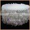 TC055C organza and taffeta ruffles white table skirting for wedding