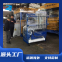 High-pressure vibration system for compact and dense bricks.