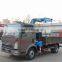 howo 4*2 3.2T crane truck gets up with the heavy and transport vehicle truck with loading crane