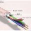 For Google nexus one/5X/6 two-sided micro USB weave data cable