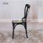 Hot Sale Stackable Wooden Cross Back Dinning Chair                        
                                                Quality Choice