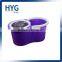 Microfiber Spining magic Spin mop with Bucket 2heads Rotating 360 easy floor mop