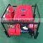 engine driven portable fire pump with 2-outlets and hand handle frame BJ-20A