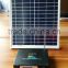 10W 20W lithium ion battery solar generator with MP3 player and radio, portable solar power system,off grid solar system