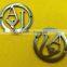 25mm Sew-on logo metal badges For Jeans clothes -- MZ6080