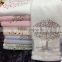 Embroidery cotton bath towel 2pcs set