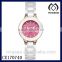 fashion rosy gold plated quartz analog watch ceramic for women*colorful balloon ceramic quartz watch for women