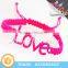2015 American Market Fashion Infinity Love Charm Bracelets