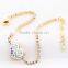 Handmade Crystal Flower Wedding Bracelets for Ladies