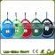 2016 New design cheap Bluetooth speaker with hook led light