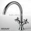 Water Faucet Air Mix Technology Smooth surface Brass Basin Faucet F12680C