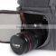 2015 fashion waxed canvas camera backpack