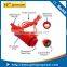 Latest Design Camping Whistle with Flashlight & Mini Compass