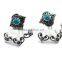 Sterling Silver Gemstone Earing