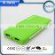 New design built in cable dual usb power bank 6000mah