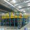 Industrial supported mezzaniner shelving and storage solutions