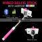 New Arrival Foldable Monopod With Mirror,Portable Wired Selfie Stick,Wired Selfie Stick