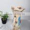 Antique ceramic flower vase for house