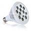 Hydroponic full Spectrum Par30 9W Red blue emiting Color Flower plant led grow light