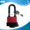 1-9/16in (40mm) Wide Laminated Steel Pin Tumbler Padlock, Non-Removable Key, Keyed Alike