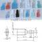 REACH RoHS UL Free Sample Soft PVC Terminal Straight Sleeve