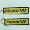 The Washable Woven Label Key Ringl That the World Famous Brand Appointed Production