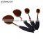 2016 Most Popular Best Cosmetic Brush Set Rose+black Makeup Brush