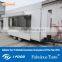 2015 HOT SALES BEST QUALITY gas grilled food caravan towable food caravan high quality food caravan