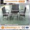 poly rattan furniture dining table set