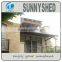 window awning shade for windows with aluminum frame awning