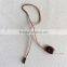 Hangzhou string seal factory supplies garment plastic hangtag string tag