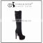 Boots Women 2016 New Bling Tassels High Heel Platform Over Knee Boots