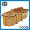 2014 HOT supermarket wood shelf candy shelf