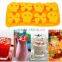 Skull & Crossbones Sports Party Halloween Mold Silicone Ice Cube Tray