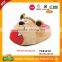 New!!! Comfortable Luxury Unique Design Cute Monkey Head Plush Pet House with Self Warming Mat