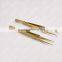 Gold Plated Eyelash Extension Tweezer