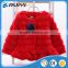 girls fur coat ,dress style pattern fur coats red