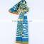 STRIPE PRINTING CASHMERE SCARF