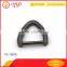 Zinc alloy metal triangle ring handbag/bag/shoes accessory