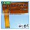 Yellow fpc lcd display flexible printed board with gold Goldfinger