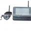 7 inch TFT LCD digital wireless 4CH DVR security system video baby monitor