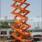 Movable hydraulic driven motorcycle scissor lift table