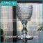 LX-B047 Bead Design Thick Stem Crystal Red Wine Glass