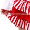 baby boutique clothing for Christmas cotton 2 pieces top and skirt cute outfits for christmas