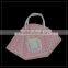 Pink spunlace nonwoven C-shape protective face mask with valve