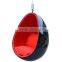 Arne Jacobsen label fiberglass hanging egg pod chair for living room